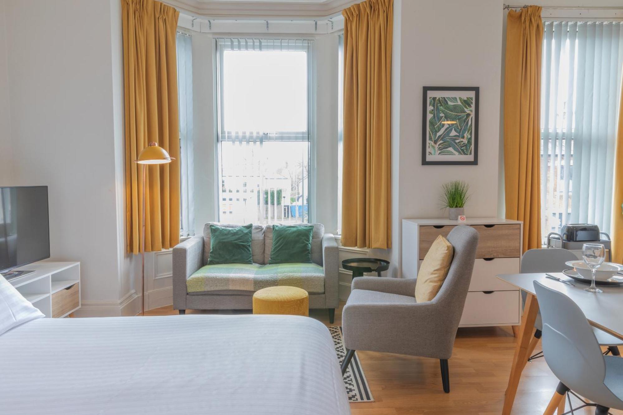 Studio Stay Fulwood Heights Престон Номер фото